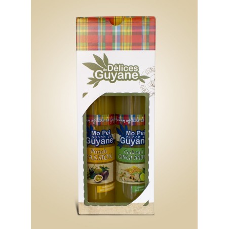 Coffret 2 Punchs 50Cl | Coffrets - Délices de Guyane