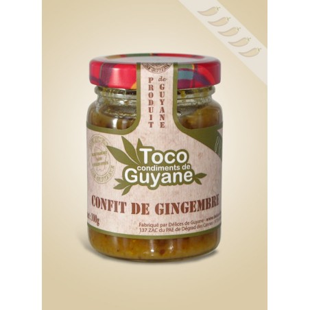 Confit De Gingembre | Toco - Délices de Guyane