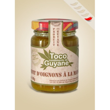 Confit D'Oignons A La Mangue | Toco - Délices de Guyane