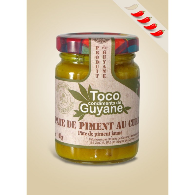 Pate De Piment Au Curry | Toco - Délices de Guyane