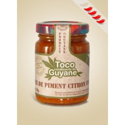 Pate De Piment Citron Vert | Toco - Délices de Guyane