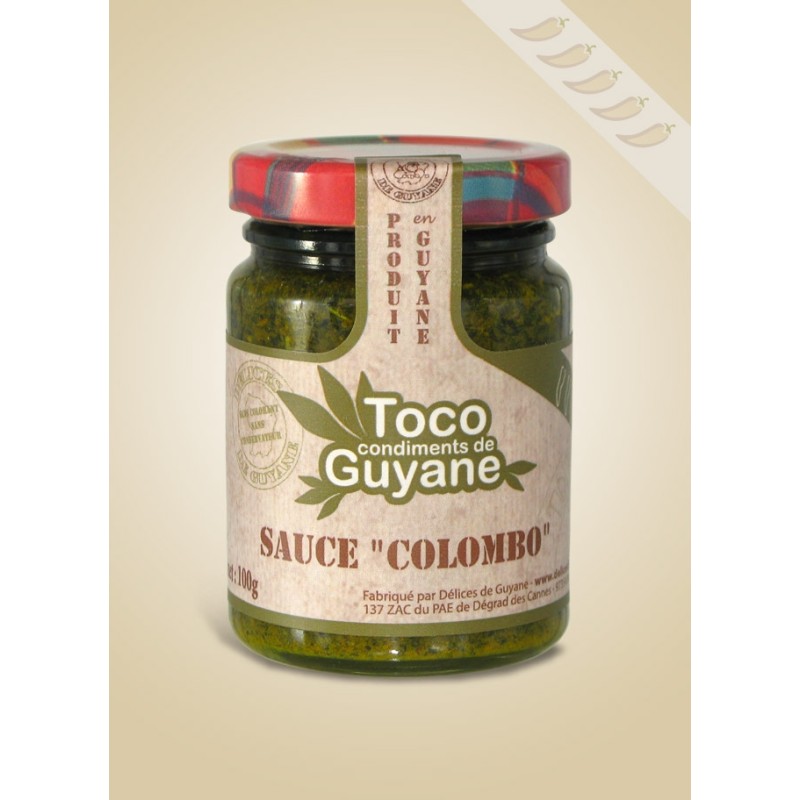 Sauce Colombo | Toco - Délices de Guyane