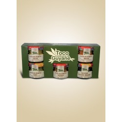 Coffret 5 Toco 25G | Condiments & Sauces - Délices de Guyane