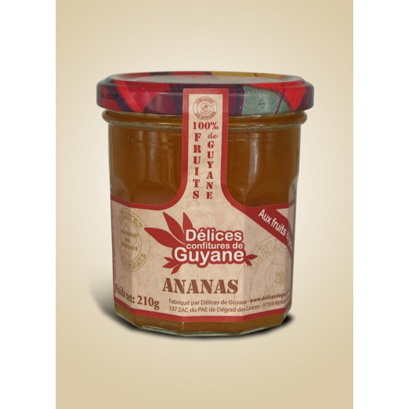Ananas | Confitures & Gelées - Délices de Guyane