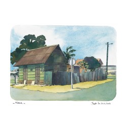 Aquarelle Joub Maison de Mana