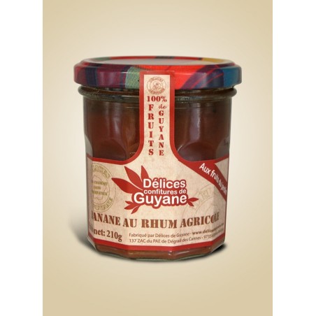 Banane Au Rhum Agricole - Délices de Guyane
