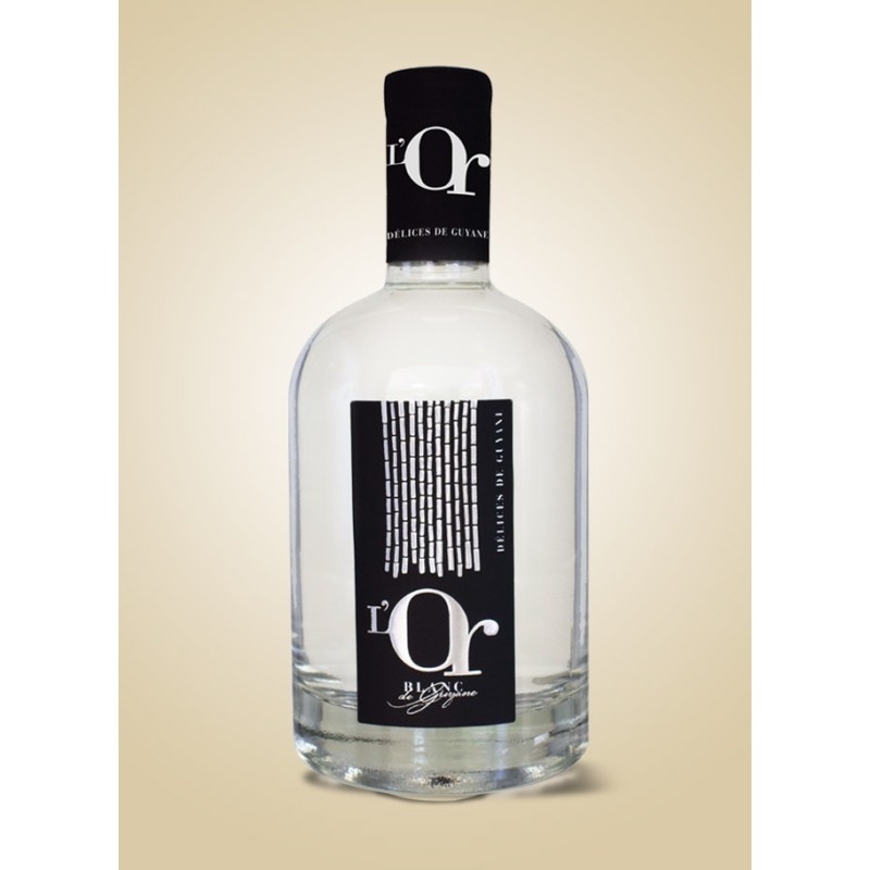 Bouteille Or Blanc 70Cl | Rhums - Délices de Guyane
