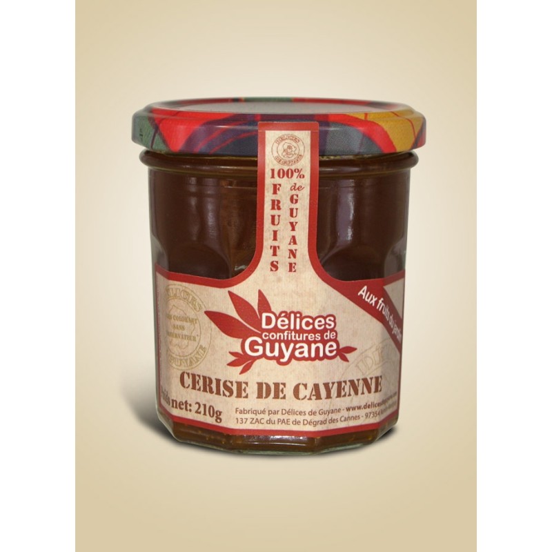 Cerise De Cayenne | Confitures & Gelées - Délices de Guyane