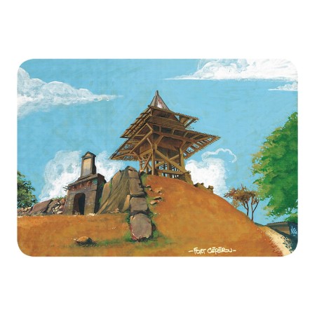 Aquarelle Nico Fort Cépérou à Cayenne