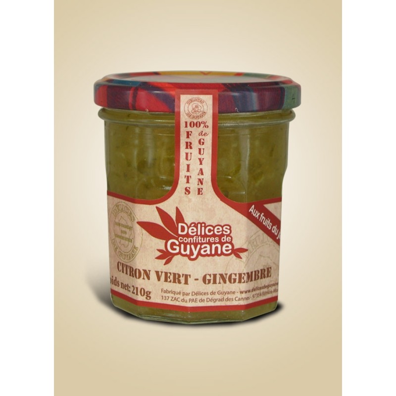 Citron Vert / Gingembre - Délices de Guyane