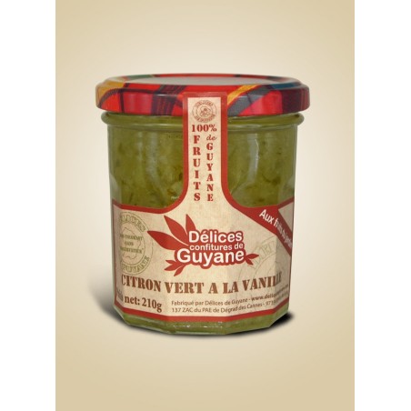 Citron Vert A La Vanille - Délices de Guyane
