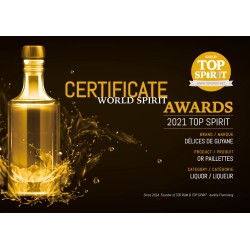 WHITE GOLD RUM 20CL (Or blanc)