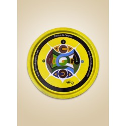 Plateau rond Art Tembé