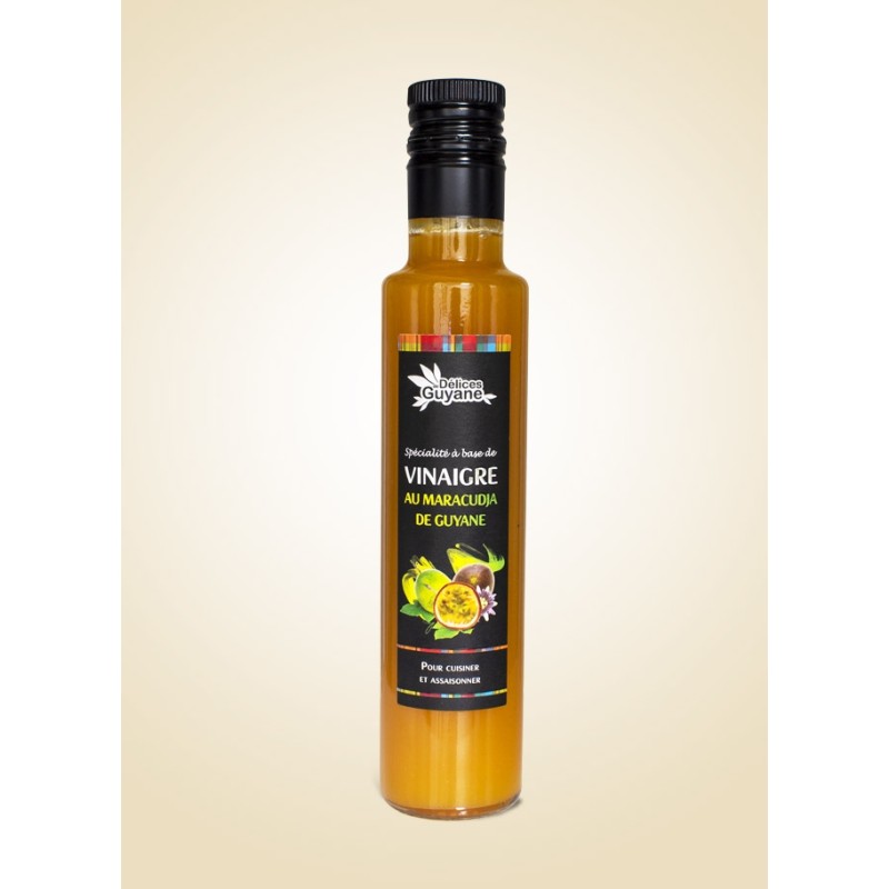Spécialité de vinaigre au maracudja de Guyane 25cl