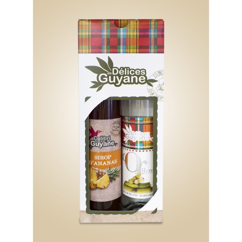 Coffret Or Blanc + Sirop | Coffrets - Délices de Guyane