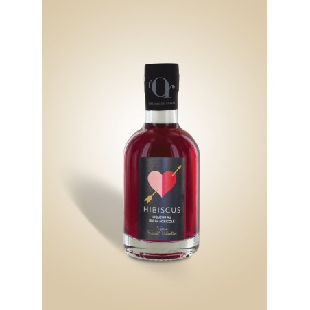 Liqueur d'hibiscus spéciale St Valentin
