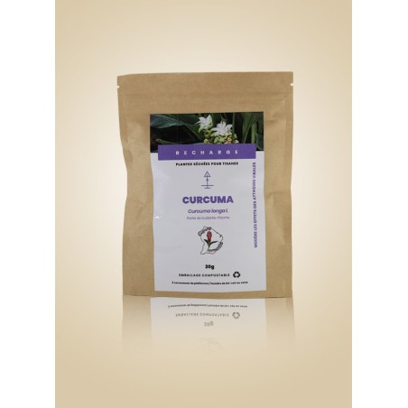 Curcuma Tisane 20G - Guyane Immunité - Délices de Guyane