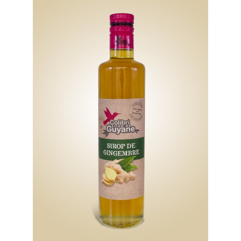Sirop Gingembre | Sirops - Délices de Guyane